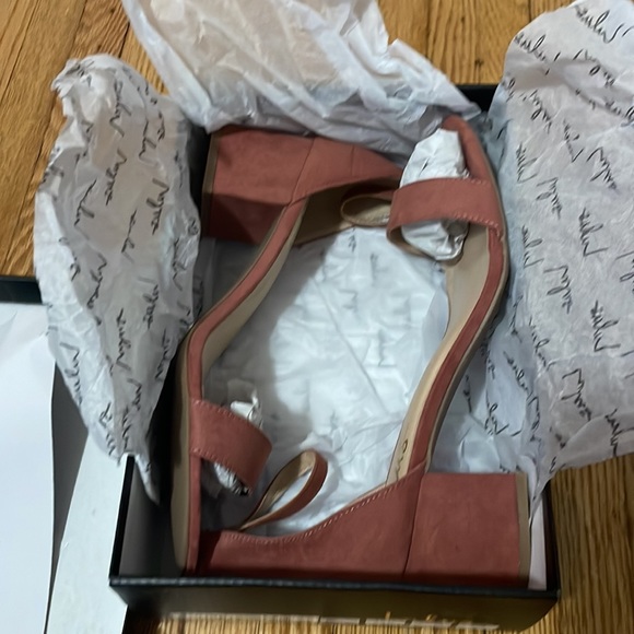 Lulu’s Harper Rusty Rose Suede Ankle Strap Pumps | Size 11 - Picture 6 of 8